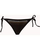 Forever 21 Edgy Studded Bikini Bottom - Lyst