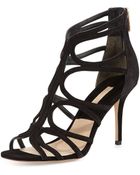Michael Kors Norma Strappy Cage Sandal - Lyst
