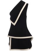 McQ by Alexander McQueen Crewneck Peplum Dress - Lyst
