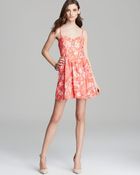 Guess Dress - Printed Lace - Lyst