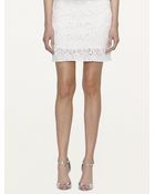 Ralph Lauren Black Label Macram Cotton Skirt - Lyst
