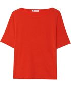 T By Alexander Wang Stretch-jersey Top - Lyst