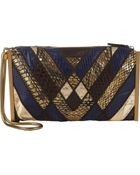 Lanvin Patchwork Evening Clutch - Lyst