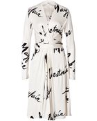 Issa Silk Jersey Wrap Waist Dress - Lyst