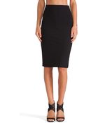 Blq Basiq Pencil Skirt - Lyst