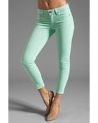 Paige Kylie Crop Jean - Lyst