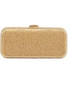 Badgley Mischka Susan Crystal Minaudiere - Lyst