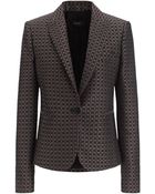 Joseph Cravat Jacquard New Jaguar Jacket In Burgundy - Lyst