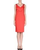 McQ by Alexander McQueen Red Knee-Length Dress - Lyst