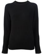 Proenza Schouler Ribbed Knit Sweater - Lyst