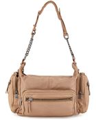Ash Sky Chain Hobo Bag - Lyst