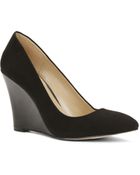 Ann Taylor Philipa Suede Wedges - Lyst