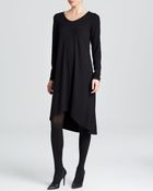 Eileen Fisher Asymmetric Dress - Lyst
