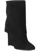 Enzo Angiolini Dagen Wedge Boots - Lyst