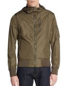 Michael Kors Hooded Nylon Jacket - Lyst