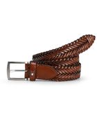 Tommy Hilfiger Leather Braided Belt - Lyst