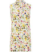 Equipment Landon Floral-Print Washed-Silk Pajama Set - Lyst