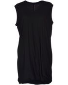 Rick Owens Lilies Short Dress - Lyst