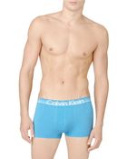 Calvin Klein Logo Trunks - Lyst