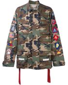 Off-white Field Jacket - Lyst