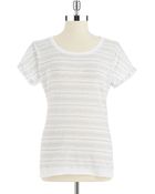 Michael Stars Striped Tee - Lyst