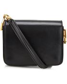 Sophie Hulme Chain-Handle Leather Shoulder Bag - Lyst