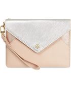 Tory Burch Robinson Large Envelope Clutch Bag - Lyst