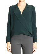 Giorgio Armani Shirt Long Sleeve Silk - Lyst