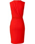 Giambattista Valli Draped Sheath Dress - Lyst