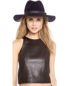 Rag & Bone Wide Brim Fedora - Lyst