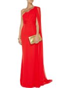Notte By Marchesa Embellished Washed-silk Gown - Lyst