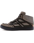 Alejandro Ingelmo Tron Metallic Sneakers - Lyst