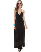 T-bags Halter Maxi Dress - Lyst