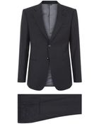 Giorgio Armani Fine Check Wool Suit - Lyst
