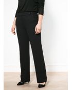 Violeta By Mango Tabbed Suit Trousers - Lyst