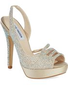 Steve Madden Palazzo Platform Slingback Stilettos - Lyst