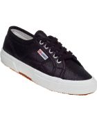 Superga 2750 Sneaker Black Glitter Lame - Lyst