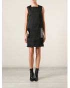 Christopher Kane Holographic Floral Print Dress - Lyst