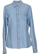 Aspesi Denim Shirt - Lyst