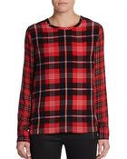 Equipment Liam Silk-crepe Blouse - Lyst