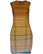 Missoni Short Dress - Lyst