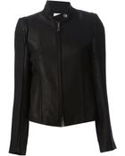 Ann Demeulemeester Blanche Zipped Jacket - Lyst