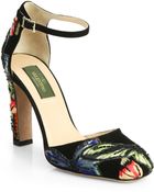 Valentino Camu Crystal Butterfly Pumps - Lyst