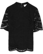 Reiss Kamila Structured Cut-Out Top - Lyst