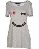 Love Moschino Tshirt - Lyst