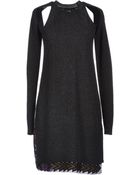 Just Cavalli Short Dress - Lyst