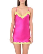 Vannina Vesperini Stretch-silk Chemise - Lyst