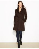 Calvin Klein Single-Breasted Wool-Cashmere-Blend Coat - Lyst
