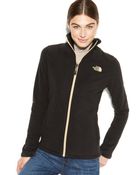 The North Face Zip-Front Morninglory Fleece Jacket - Lyst