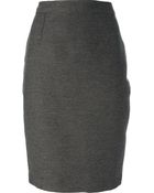 Lanvin Pencil Skirt - Lyst